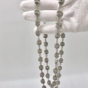 New Design Silver metallic necklace